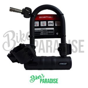 Candado en U con llave GW Negro